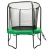 EXIT JumpArenA Oval All-in-1 / 10.95.12.00 / Trampolin mit Sicherheitsnetz, Leiter + Schuhsack / Maße: Ø 244x380 cm x 87,5 cm - 