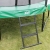 EXIT JumpArenA Oval All-in-1 / 10.95.12.00 / Trampolin mit Sicherheitsnetz, Leiter + Schuhsack / Maße: Ø 244x380 cm x 87,5 cm - 