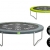EXIT Twist Trampolin grün/grau Ø 305 cm mit Sicherheitsnetz - 