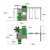 FATMOOSE Klettergerüst Spielturm CrazyCoconut mit Schaukel & apfelgrüner Rutsche, Gartenspielgerät mit Sandkasten, Leiter & Spiel-Zubehör - 5