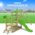 FATMOOSE Spielhaus RabbitRally Racer XXL Spielturm Holz mit 3 Ebenen Rutsche Schaukel Sandkasten - 4