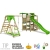 FATMOOSE Spielturm BananaBeach Kletterturm Baumhaus mit Schaukel, Rutsche und Surfanbau - 