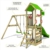 FATMOOSE Spielturm KiwiKey Kick XXL Kletterturm mit Doppelschaukel, grüner Rutsche, und Sandkasten - 2