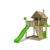 FATMOOSE Spielturm Klettergerüst GroovyGarden mit apfelgrüner Rutsche, Spielhaus mit Sandkasten, Leiter & Spiel-Zubehör - 1
