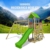 FATMOOSE Spielturm Klettergerüst MagicMango mit Schaukel & apfelgrüner Rutsche, Kletterturm mit Sandkasten, Leiter & Spiel-Zubehör - 4