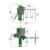 FATMOOSE Spielturm Stelzenhaus JungleJumbo mit Schaukel & apfelgrüner Rutsche, Spielhaus mit Sandkasten, Leiter & Spiel-Zubehör - 8