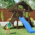 Fungoo Spielturm Buffalo mit blauer Rutsche, 03610 - 2