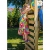 Fungoo Spielturm Carol 1 Kletterhaus mit Dach, geschwungener Rutsche und Kletterwand - Rot - 4