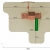 Fungoo Spielturm Carol 3 Kletterhaus mit Rutsche, Schaukel, Kletterwand und Rampe - Gelb - 4
