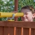 Fungoo Spielturm Kingdom mit Move+ Modul mit Sandkasten, Rutsche und doppelter Schaukel - Blau - 6
