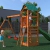 Gartenpirat Spielturm Kletterturm Pirat T1 mit Schaukel und Rutsche - 4