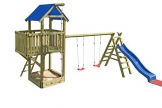 Gartenpirat Spielturm Navigator mit Schaukel und Rutsche - 1