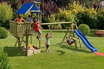 Gartenpirat Spielturm Navigator mit Schaukel und Rutsche - 2