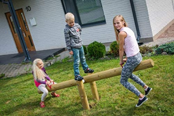 Gartenpirat Wippe Balkenwippe aus Holz für den Garten mit Balken 285 cm - 4
