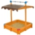 GASPO Sandkasten Felix | L 100 x B 100 x H 120 cm | Sandkiste aus Holz mit absenkbarem Dach | einfaches Bausatzsystem - 8