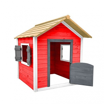 Home Deluxe - umweltfreundliches Spielhaus für Kinder - Das kleine Schloss - 101 x 106 x 128 cm - Inkl. komplettem Montagematerial - 4