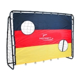 HUDORA 76917 Fußballtor, Schwarz/Rot/Gold, 213 x 152 x 76 cm - 1