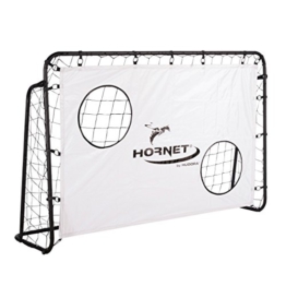 HUDORA 76918 Hornet Fußballtor mit Torwand,Schwarz, 180 x 60 x 120 cm - 1