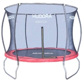 HUDORA Fantastic Trampolin - Trampolin Outdoor mit Sicherheitsnetz - Gartentrampolin für Kinder und Erwachsene - Mehrfarbig - 1