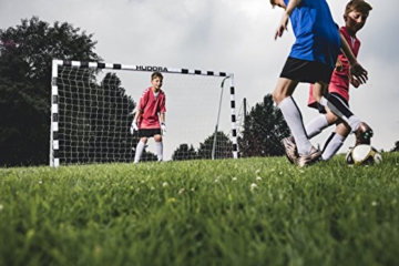 HUDORA Fußball-Tor Stadion mit Netz - Fußballtor Garten groß - 76909 - 2