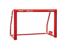 HUDORA Fussballtor Expert 120 Kicker Edition - Tor für Kinder und Erwachsene - Fussball Tor 120 x 80 x 60 cm für Garten / Outdoor - Rot - 76936 - 1