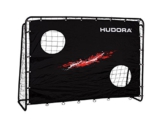 HUDORA Fußballtor Trainer mit Torwand | Kicker-Jubiläums & Standard Edition | Garten Fußball-Tor (213 x 152 x 76 cm) mit leichter Click-Montage - 1