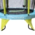 HUDORA Kinder-Trampolin Kindertrampolin Safety 140 Garten Indoor geeignet, grün/blau - 2
