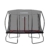 HUDORA Trampolin 4square 215 x 305 - 1