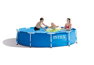 Intex 28202GN Metal Frame Pool - Aufstellpool - Ø 305 x 76 cm,Blau - 3