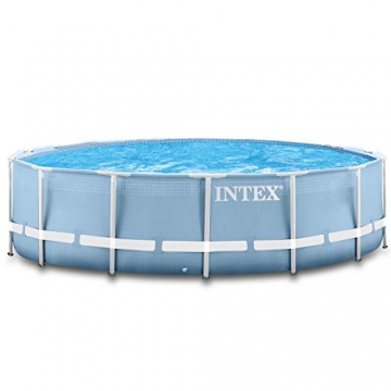 Intex 366x122 cm Schwimmbecken Swimming Pool Schwimmbad Frame Metal 28904 -
