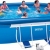 Intex Aufstellpool Oval Frame Pool Set, TÜV/GS, Blau, 549 x 305 x 107 cm -