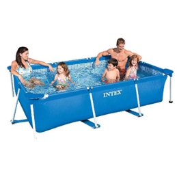 Intex Rectangular Frame Pool - Aufstellpool - 220 x 150 x 60 cm - 1