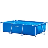 Intex Rectangular Frame Pool -Aufstellpool - 300 x 200 x 75 cm, Blau - 1