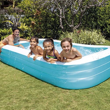 Intex Swim Center Family Pool - Kinder Aufstellpool - Planschbecken - 305 x 183 x 56 cm - Für 6+ Jahre - 4