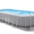 Intex Swimming Pool Hellgrau, 610 x 305 x 122 cm Frame Pool Set Prism Oval 26798 - 2