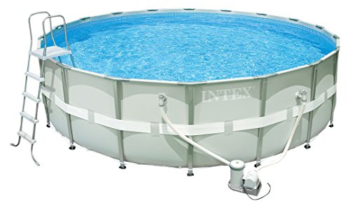 Intex Ultra Frame Pool Set - Aufstellpool - Ø 488 x 122 cm - Zubehör enthalten - 1