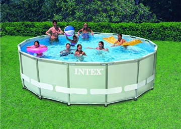 Intex Ultra Frame Pool Set - Aufstellpool - Ø 488 x 122 cm - Zubehör enthalten - 3
