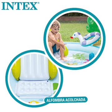 Intex – Zentrum von Spiele Wasserpark mit Rutsche – 180 Pool und 132 Liter (57164) - 4