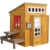 KidKraft 182 Gartenspielhaus Modernes Garten-Spielhaus aus Holz, Naturfarben, 180,09 x 124,21 x 158,12 cm - 1