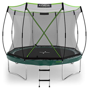 Kinetic Sports Gartentrampolin TBSE1000, 305 cm, grün - 1