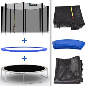 Kinetic Sports Gartentrampolin TPLH06 (Ø 183 cm, blau) - 5