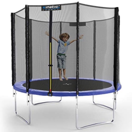 Kinetic Sports Gartentrampolin TPLH09 (Ø 275 cm, blau) - 1