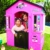 little tikes 650420M Kinder Spielhaus mit Glitzer im L.O.L. Surprise! Design - mit Fenstern und Türen, ideal für drinnen und draußen, extra robust und wetterfest, pink - 2