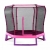 Plum Kinder Trampolin, mit Schutzumrandung, 2,1 m Durchmesser, Blau / Grün - 