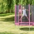 Plum Products Trampolin mit Sicherheitsnetz, Durchmesser 1,8 Meter, rosa - 