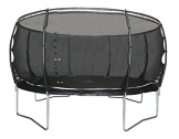 Plum Trampolin für Kinder mit 3G-Sicherheitsnetz, Herren, schwarz, 244 cm -