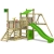 PowerPalm Triple Spielturm Kletterturm Schaukel Baumhaus Holz - 