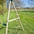 REBO Gartenschaukel mit Kletterleiter aus Holz Schaukel Schaukelgestell | Outdoor Spielzeug Kinderschaukel Kletterseil | Stabile Konstruktion | Lange Lebensdauer - 6