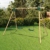 REBO Gartenschaukel mit Kletterleiter aus Holz Schaukel Schaukelgestell | Outdoor Spielzeug Kinderschaukel Kletterseil | Stabile Konstruktion | Lange Lebensdauer - 8