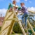 Rebo Outdoor Spielturm mit Doppelschaukel und Rutsche aus Holz, Kinder Schaukel für den Garten inkl. Hangelstange, Kletterwand und Holzleiter, Kinderspielplatz 453 x 355 x 270 cm - 6